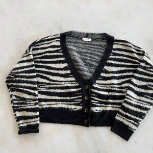 Cropped Mohair Sweater I M